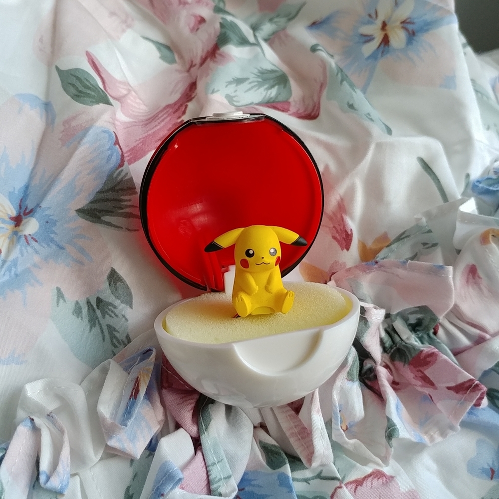 Pokemon Pikachu vinyl ring with pokeball